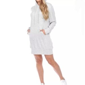 𝅺rag and bone Hooded Sweater Dress sz. XXS Grey